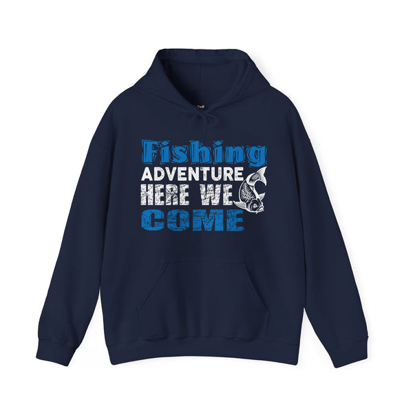 Fishing Adventure Journey Hoodie | Navy