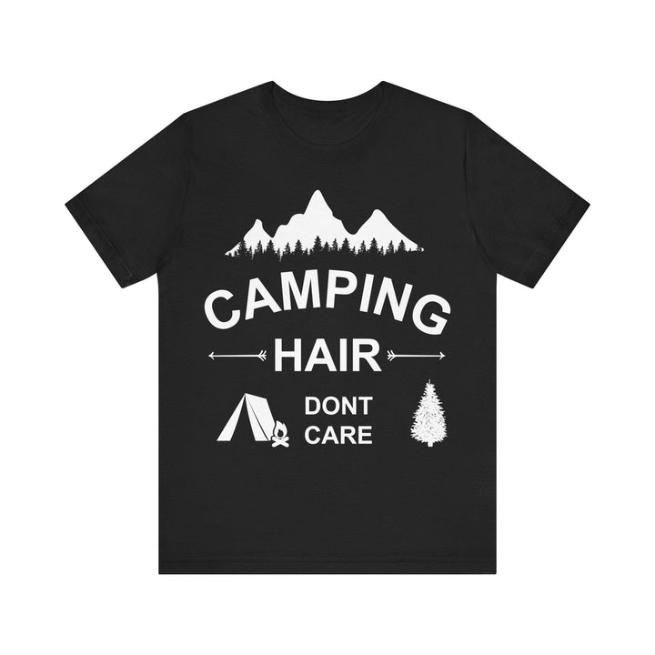 Summer Camp Hair T Shirt | Black