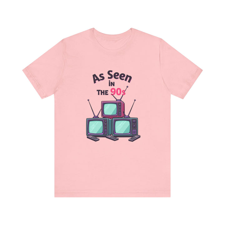 90s As Seen On TV T Shirt | Pink Twill Tees