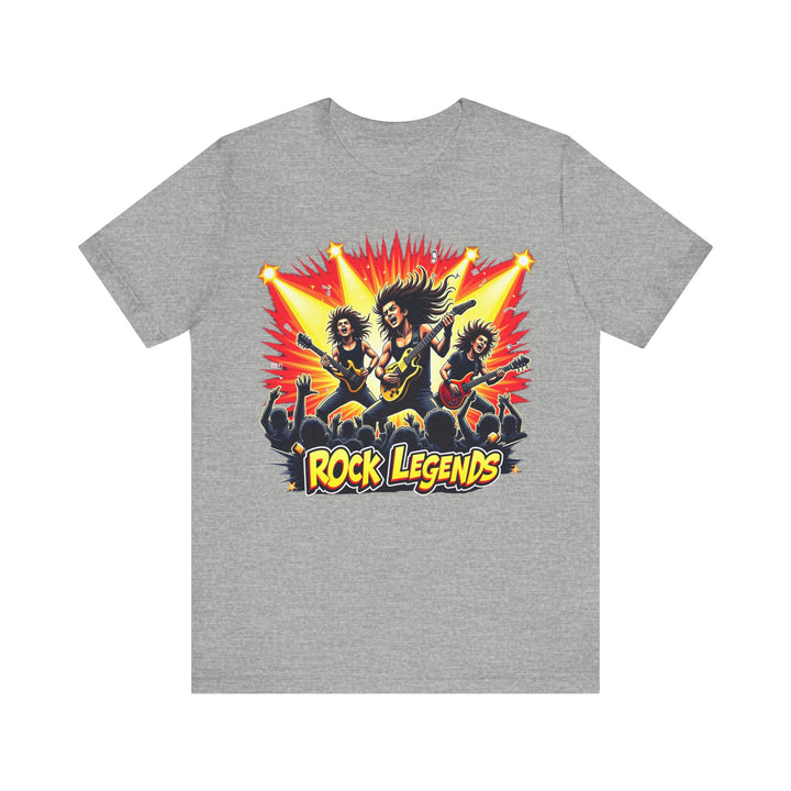 80s Rock Legends Live T Shirt | Athletic Heather