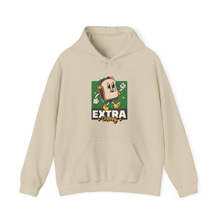 Retro Extra Cheesy Hoodie | Sand