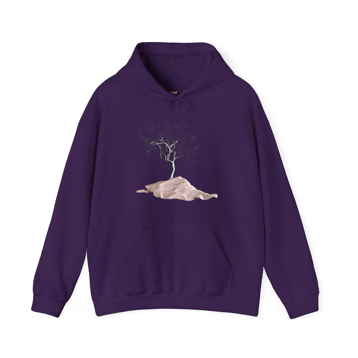 Flower Serene Roots Hoodie | Purple