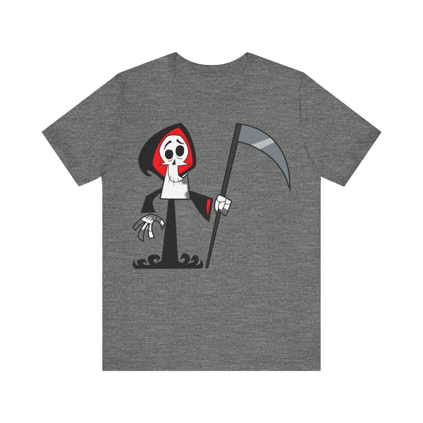 Disney Grim Reaper Vibes T Shirt | Deep Heather