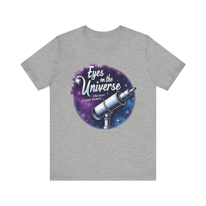 Nasa Stargazer Telescope T Shirt | Athletic Heather