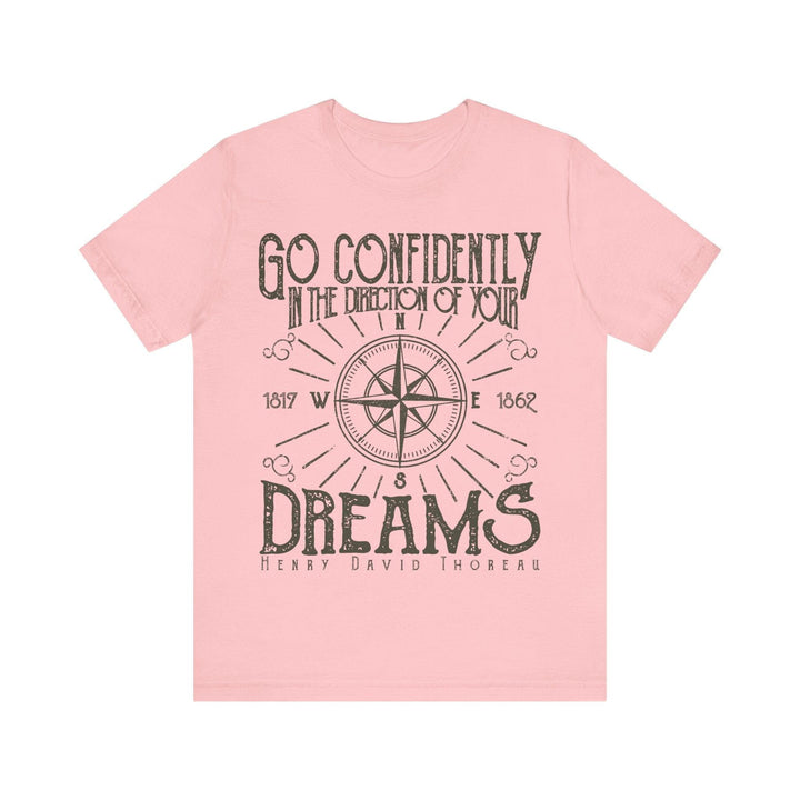 90s Dream Compass T Shirt | Pink