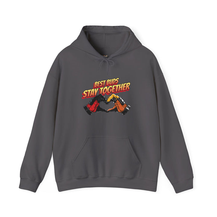 Adventure Best Buds Hoodie | Charcoal