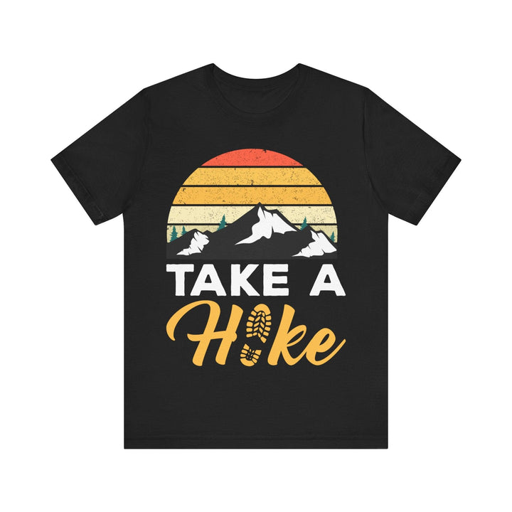 Hiking Take T Shirt | Black