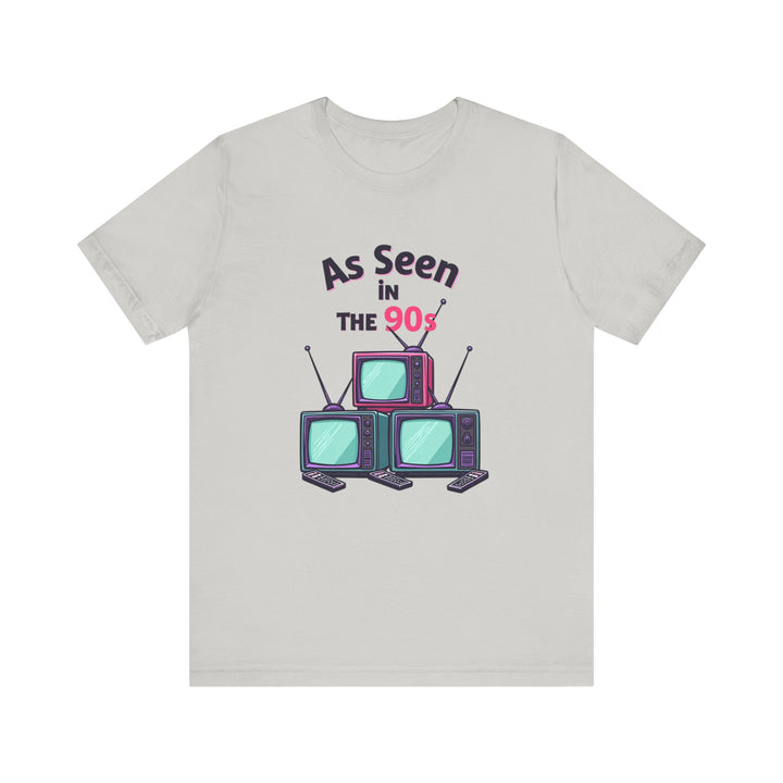 90s As Seen On TV T Shirt | Silver Twill Tees