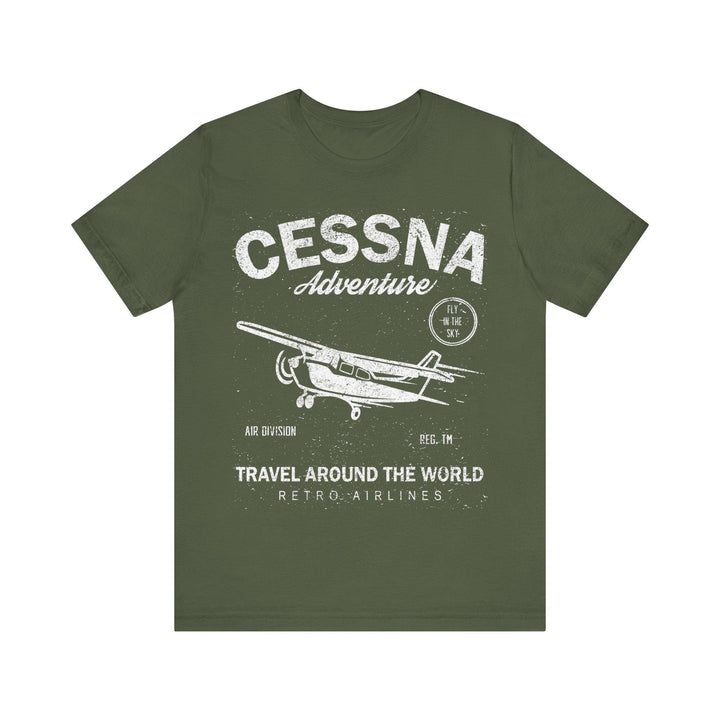 90s Skybound Retro T Shirt | Military Green