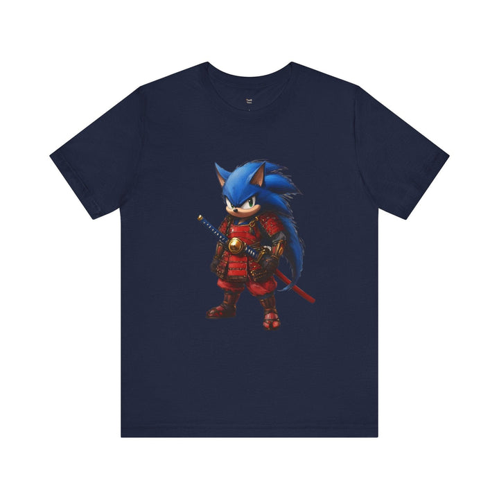 Sonic Samurai Warrior T Shirt | Navy