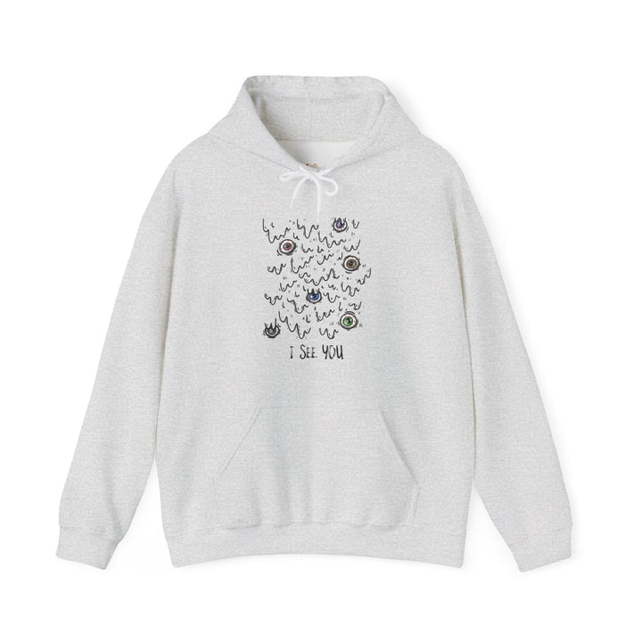 Disney Spooky Eyes Vibe Hoodie | Ash Twill Tees