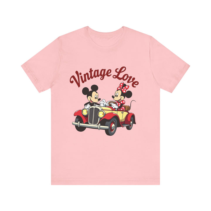 Disney Vintage Love T Shirt | Pink