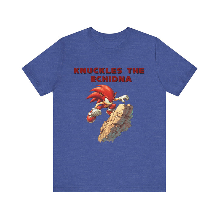 Sonic Red Streak Climber T Shirt | Heather True Royal Twill Tees