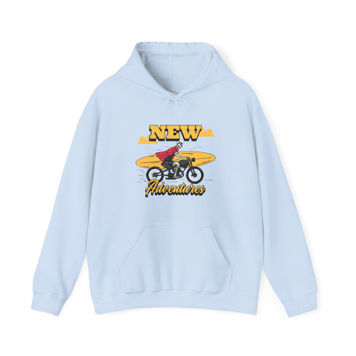 Beach Ride to the Afterlife Hoodie | Light Blue