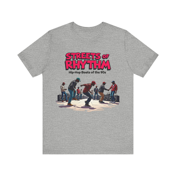 90s Hip-Hop Street Dance T Shirt | Athletic Heather