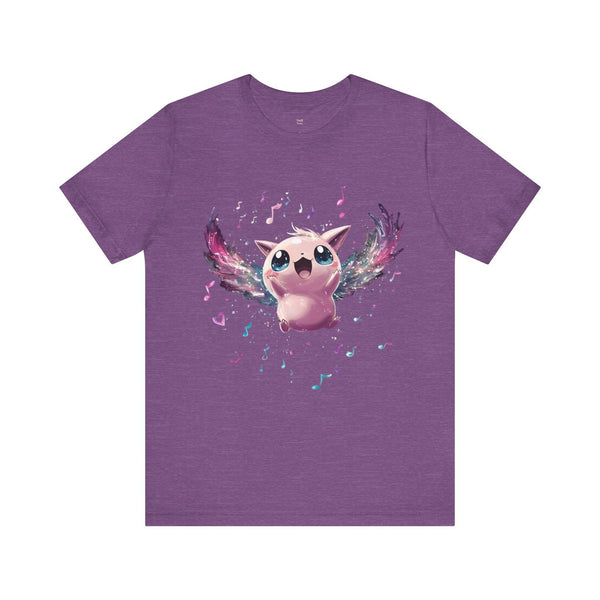 Pokemon Melodic Fairy Sparkle T Shirt | Heather Team Purple