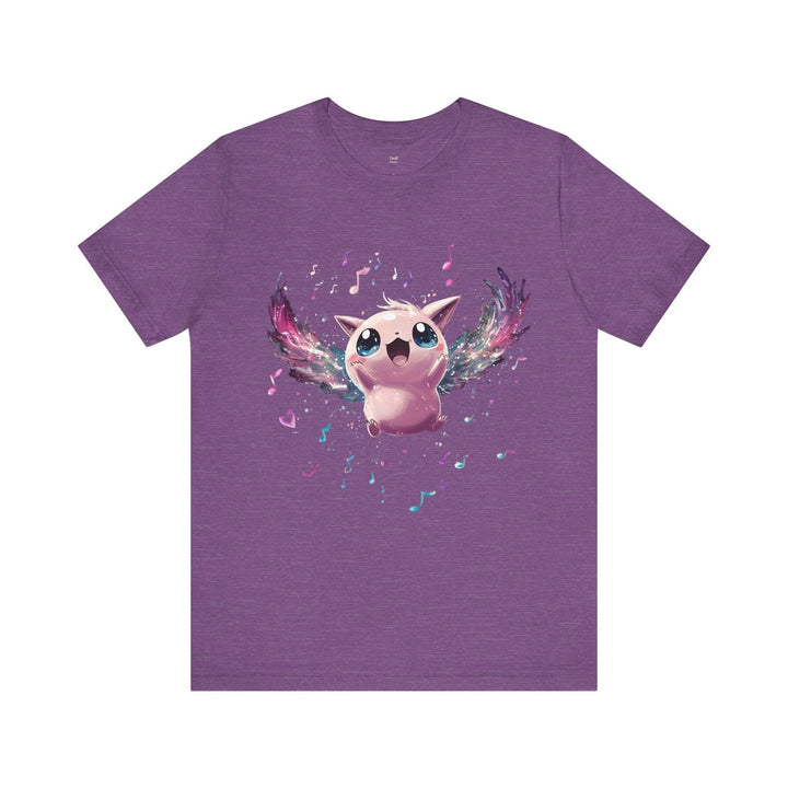 Pokemon Melodic Fairy Sparkle T Shirt | Heather Team Purple