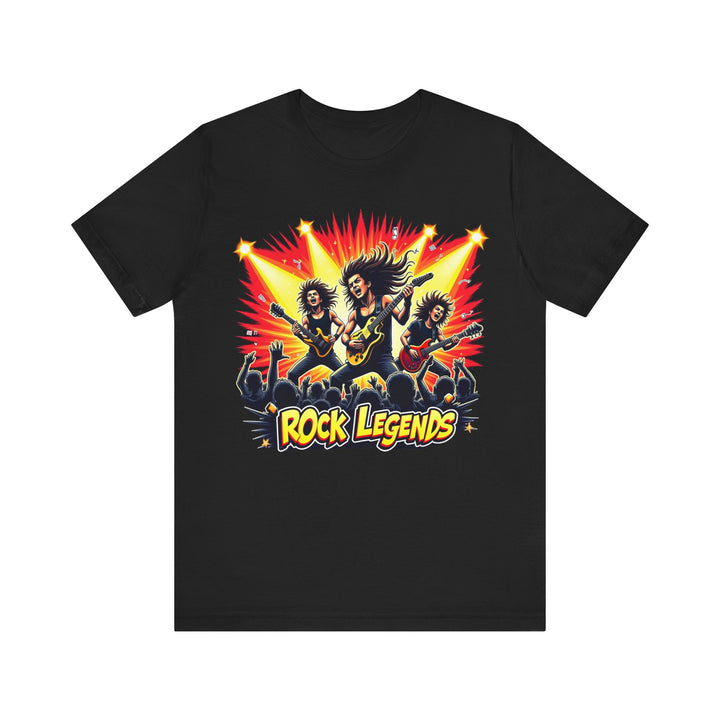 80s Rock Legends Live T Shirt | Black