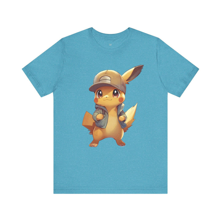 Pokemon Adventurer Vibe T Shirt | Heather Aqua