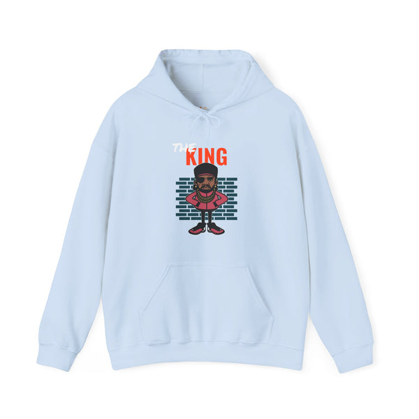 Rapper The King Hoodie | Light Blue