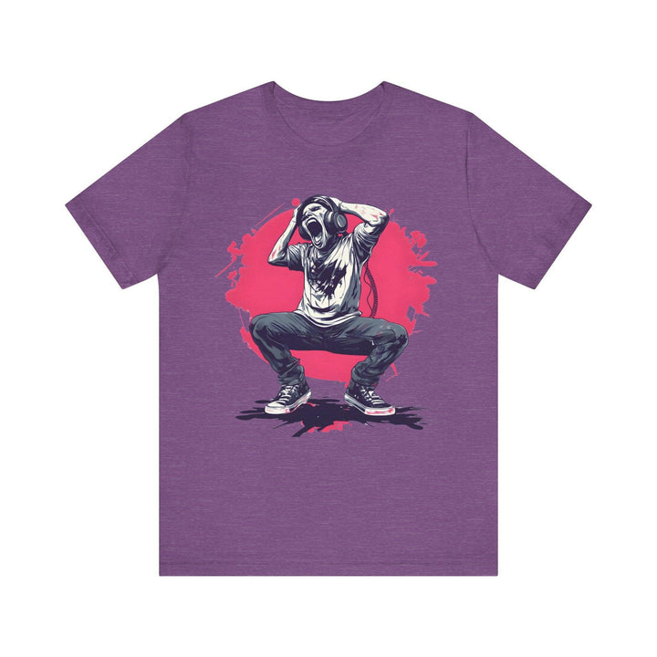 Rapper Sonic Rage T Shirt | Heather Team Purple