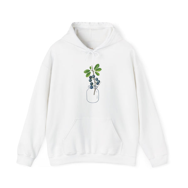 Flower Need More Plants Hoodie | White