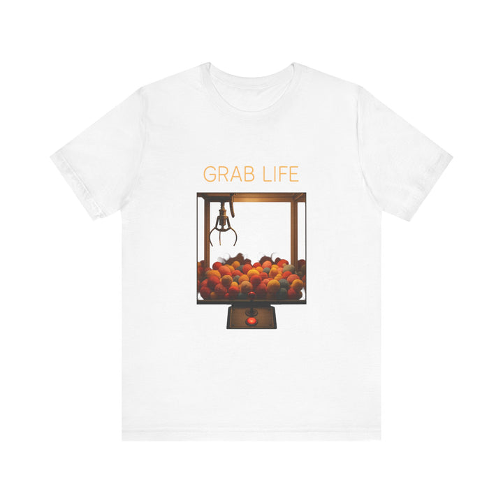 Retro Gaming Arcade Claw Machine T-Shirt | White Twill Tees
