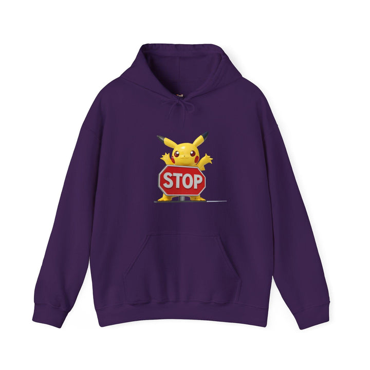 Pokemon Stop and Catch Hoodie | Purple