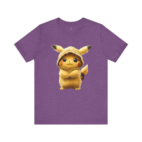 Pokemon Electric Hoodie Buddy T Shirt | Heather Team Purple