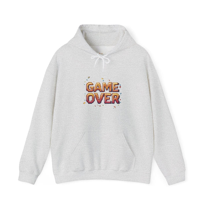 Retro Gaming Over Hoodie | Ash