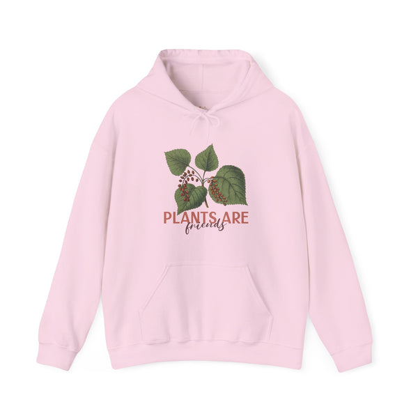 Flower Plants Are Friends Hoodie | Light Pink