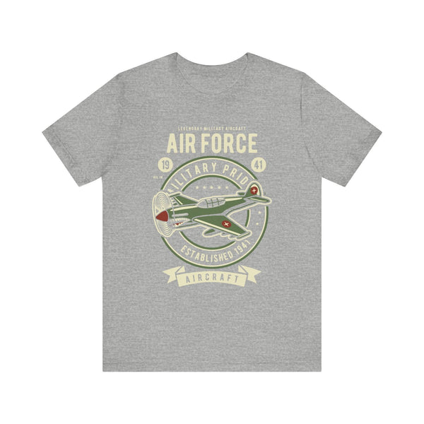 90s Air Force Pride T Shirt | Athletic Heather