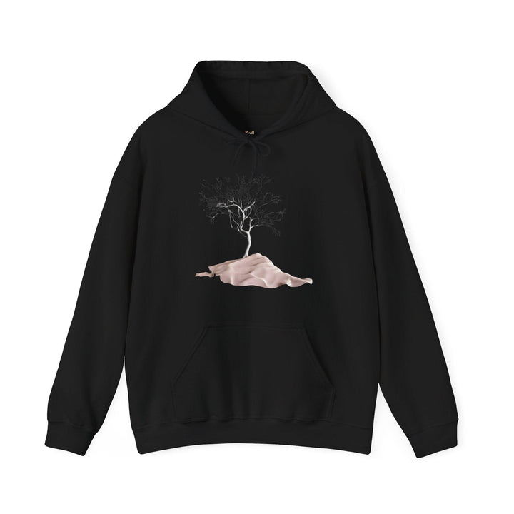 Flower Serene Roots Hoodie | Black