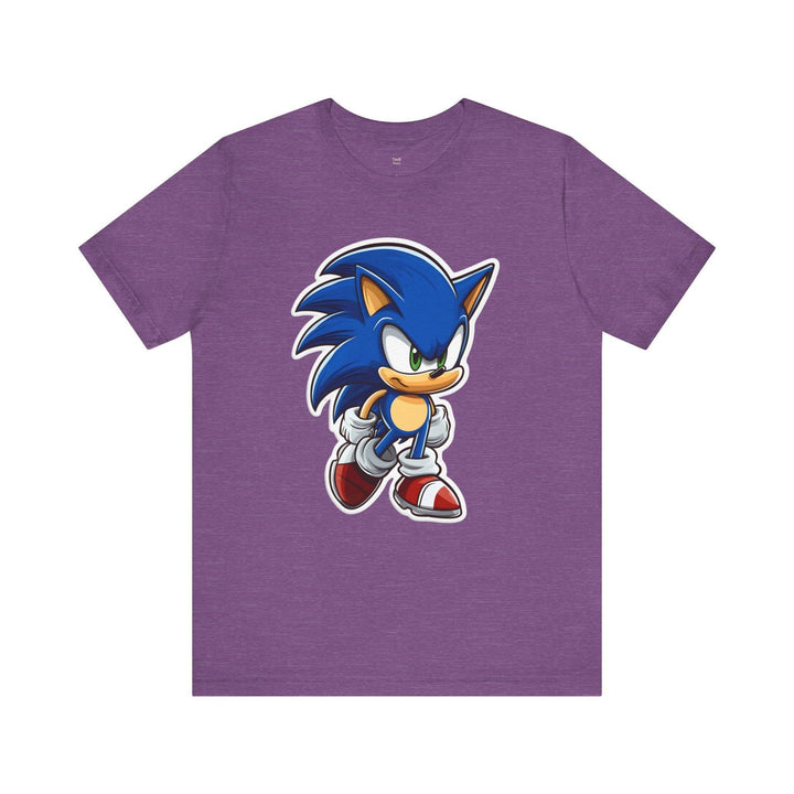 Sonic Classic Streak T Shirt | Heather Team Purple