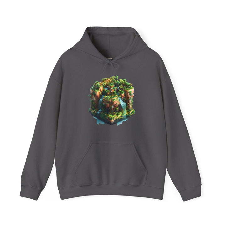 Minecraft Block World Adventures Hoodie | Charcoal