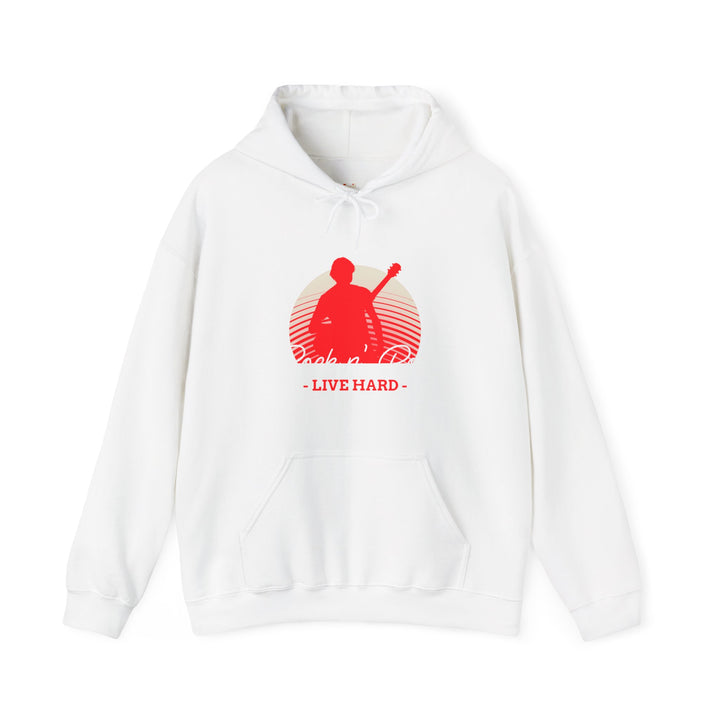 Rock n' Roll Hoodie | White