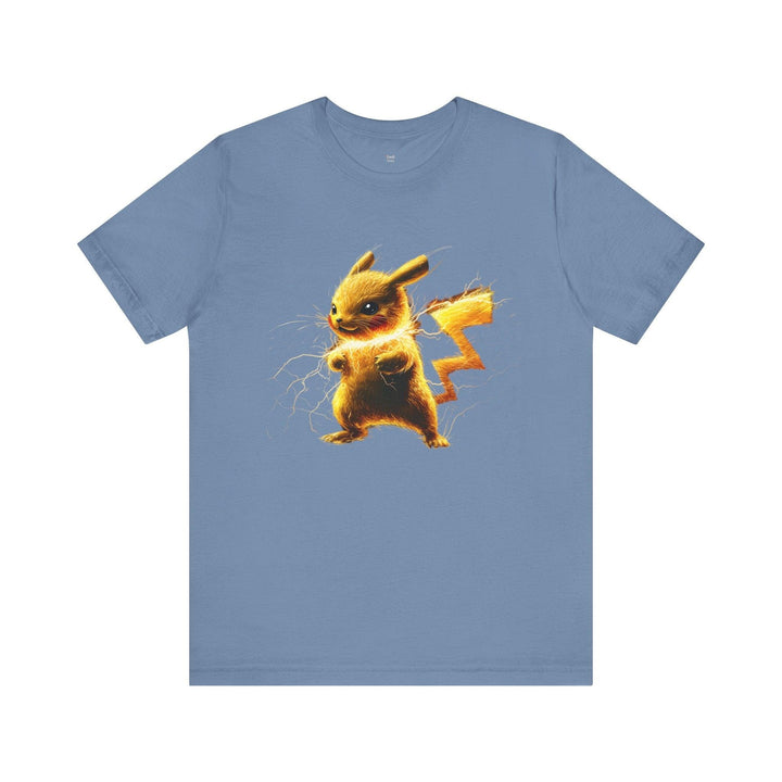 Pokemon Electric Pulse Critter T Shirt | Steel Blue