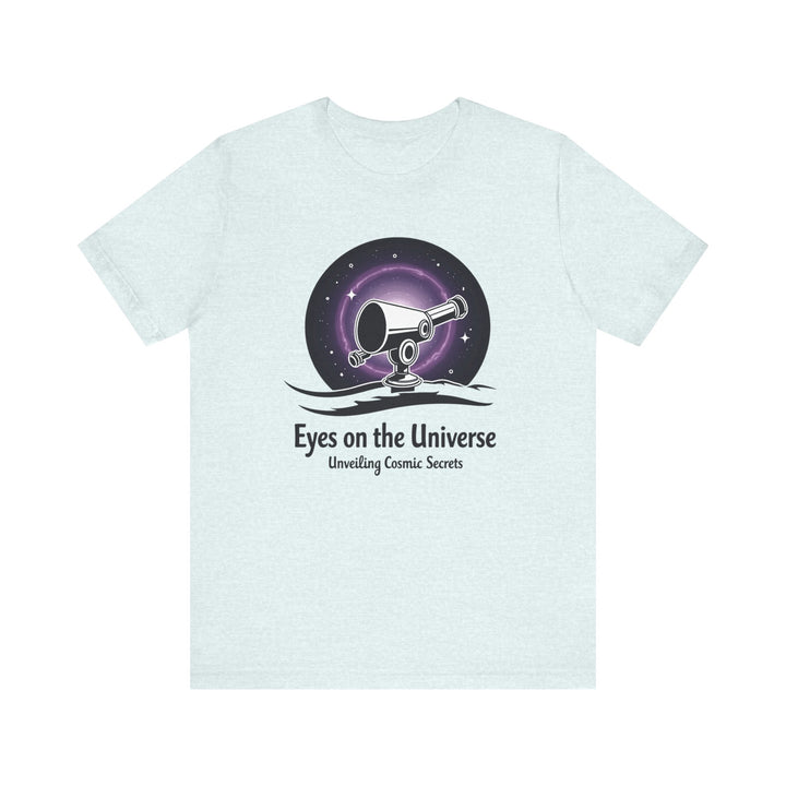 Nasa Star Gazer T Shirt | Heather Ice Blue