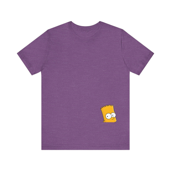 Disney Cheeky Cartoon T Shirt | Heather Team Purple