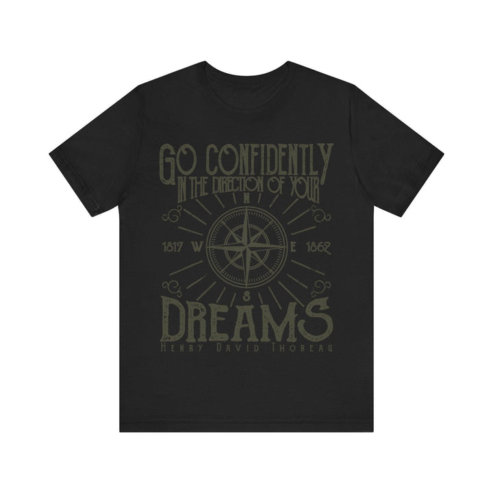 90s Dream Compass T Shirt | Black