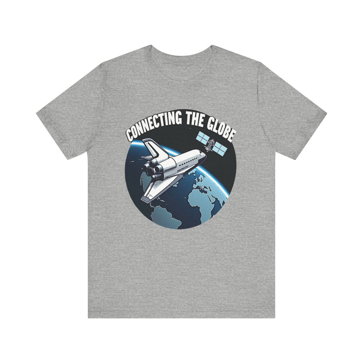 Nasa Global Connection T Shirt | Athletic Heather