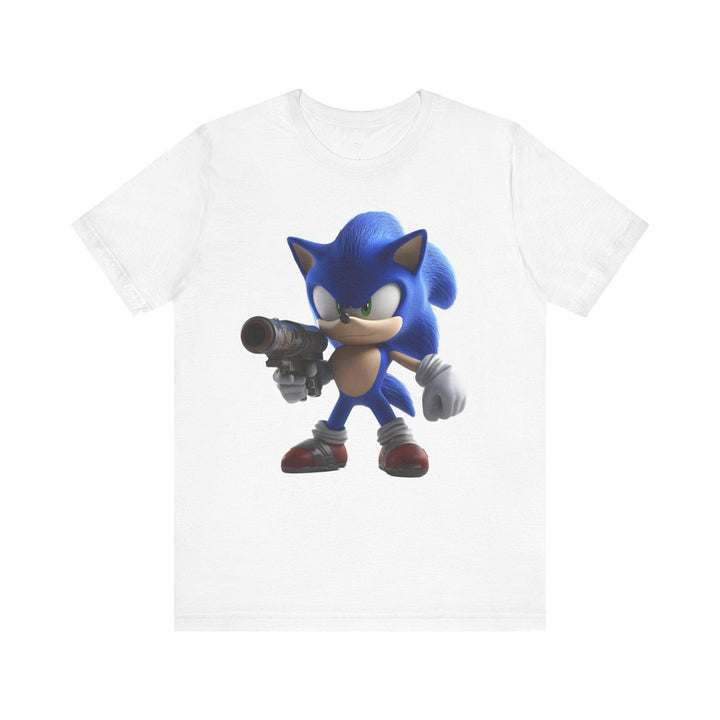 Sonic Blaster Sonic Action T Shirt | White