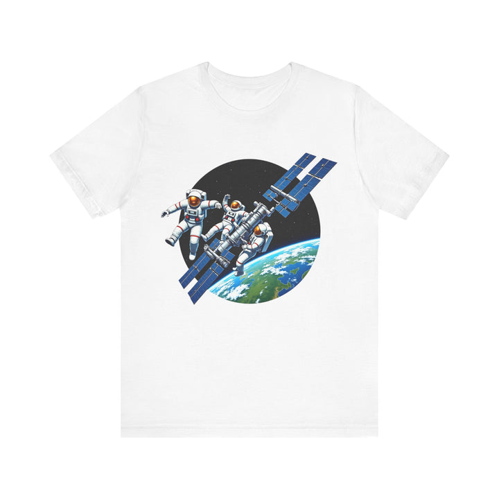 Nasa Spacewalk Adventures T Shirt | White