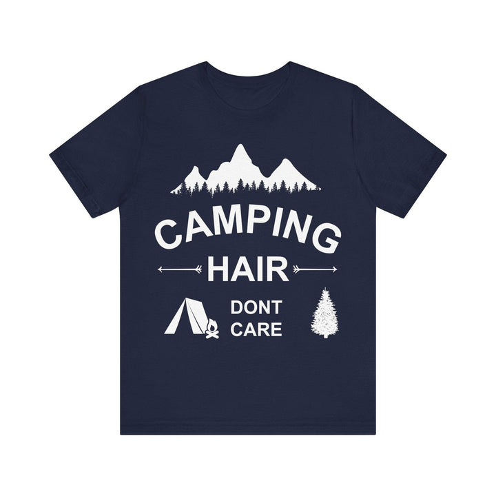 Summer Camp Hair T Shirt | Navy