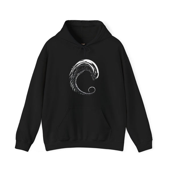 Alien Strike Hoodie | Black