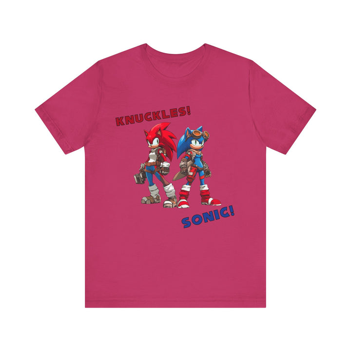 Sonic And Red Partner T Shirt | Berry