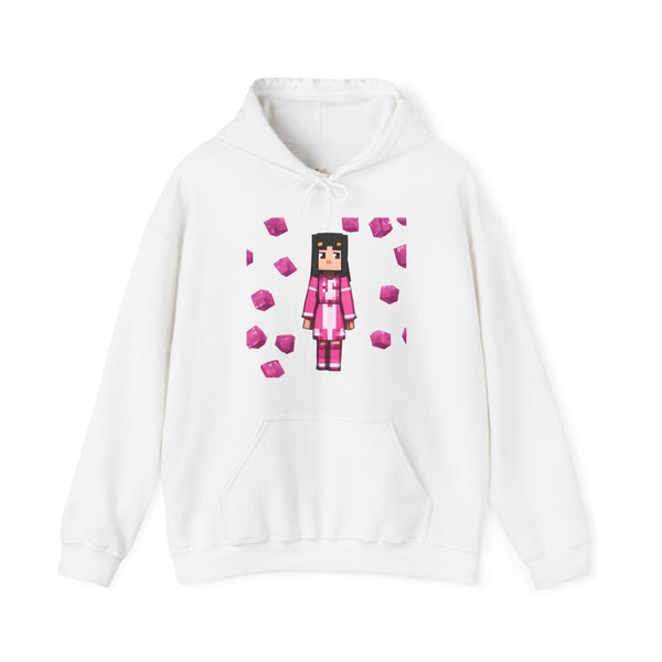 Minecraft Pixel Empress Hoodie | White