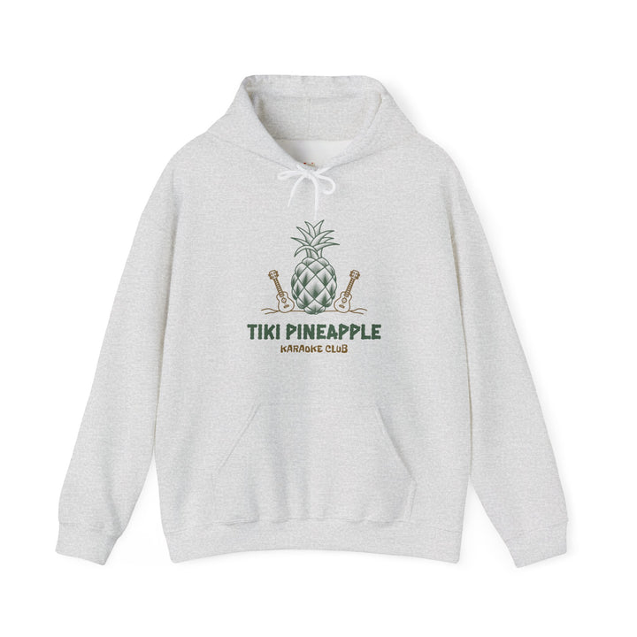 Beach Tiki Pineapple Hoodie | Ash