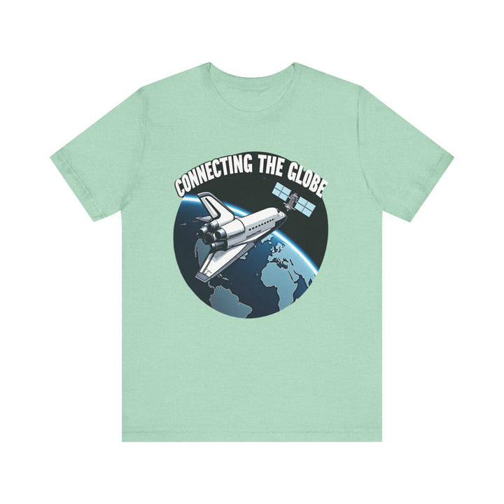 Nasa Global Connection T Shirt | Heather Mint