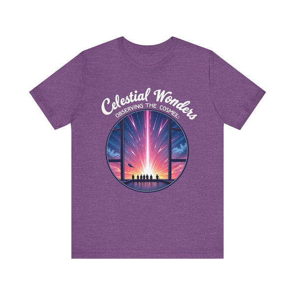 Star Trek Celestial Wonders T Shirt | Heather Team Purple